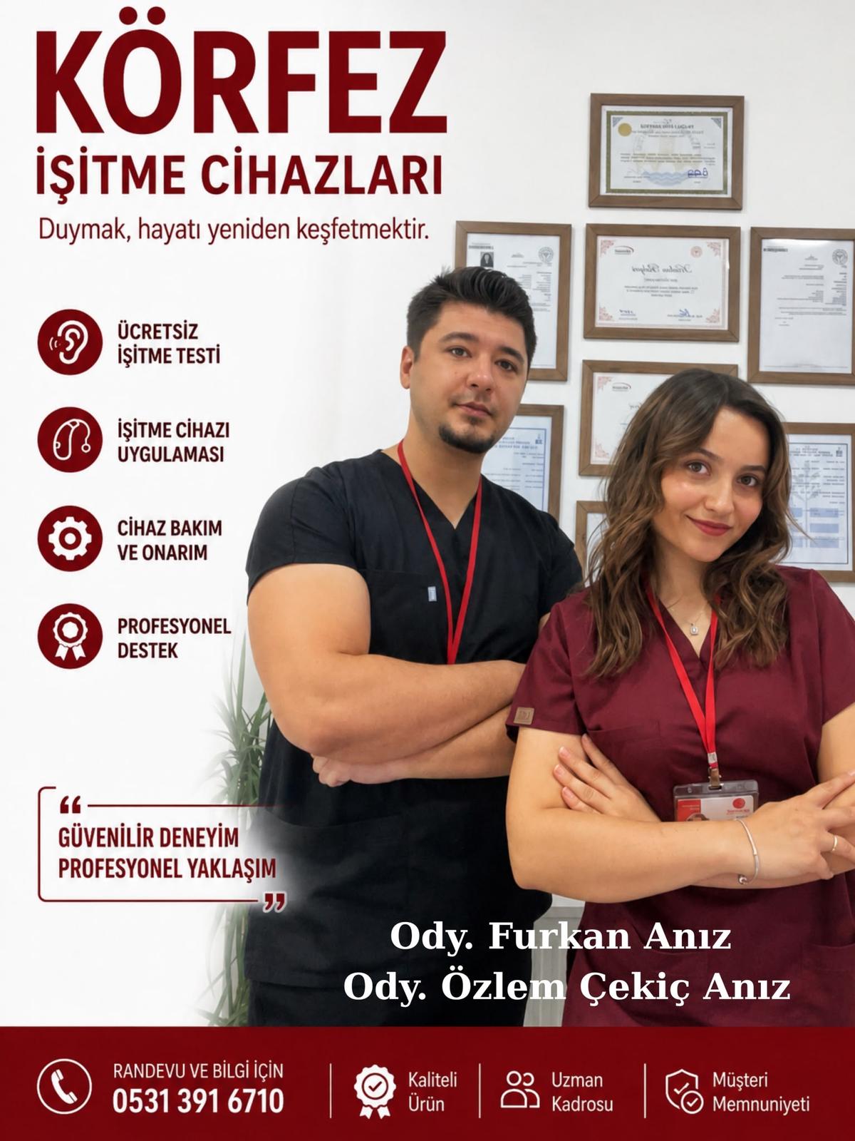 Körfez İşitme Cihazları Edremit merkezi